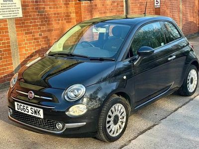 Used Fiat 500 Lounge 69 HP (50 kW) 2015 Black Hatchback