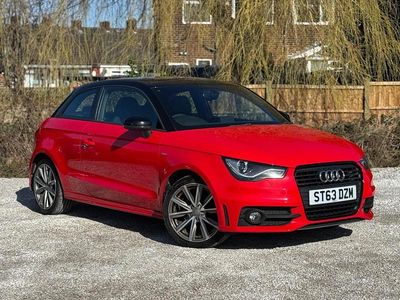Used Audi A1 S-Line 122 HP (89 kW) 2014 Red Hatchback