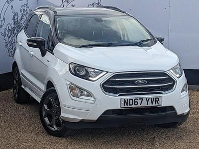 Used Ford Ecosport ST-Line 100 HP (73 kW) 2018 White SUV
