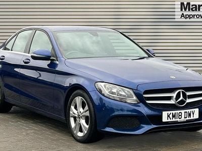 Blue Used 2018 Mercedes C220 Executive | £11,733 (Super price)