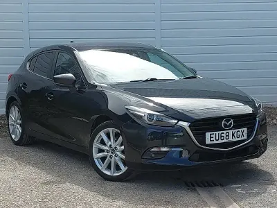 Used Mazda 3 Inclusive 120 HP (88 kW) 2018 Black Hatchback