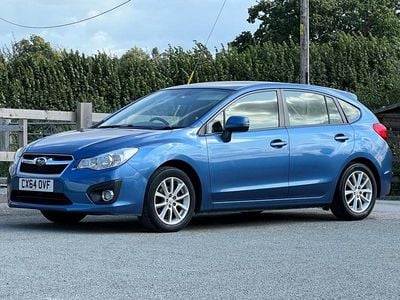 Used Subaru Impreza 114 HP (83 kW) 2014 Blue Hatchback