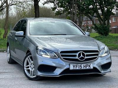 Used Mercedes E300 AMG line 231 HP (169 kW) 2015 Silver Sedan