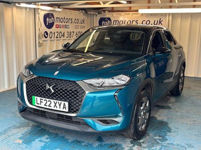 Used DS Automobiles DS3 Crossback Bastille 100 kW (136 HP) 2022 Blue SUV