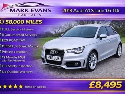 Used Audi A1 Sportback S-Line 105 HP (77 kW) 2013 Red Hatchback