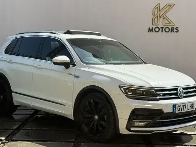 Used VW Tiguan R-line 150 HP (110 kW) 2017 White SUV