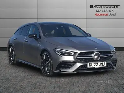 Käytetty Mercedes CLA35 AMG Premium Plus 2022 Harmaa Farmari