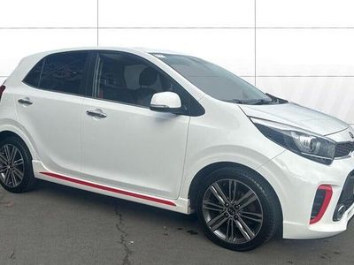 Used Kia Picanto GT-Line S 101 HP (74 kW) 2020 White Hatchback