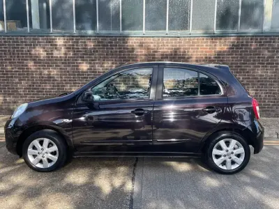 Used Nissan Micra Acenta 98 HP (72 kW) 2011 Black Hatchback