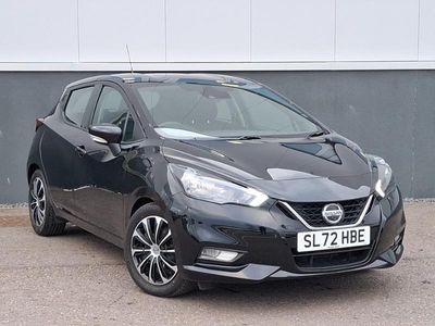 Używany Nissan Micra Acenta 92 KM (67 kW) 2022 Czarny Hatchback