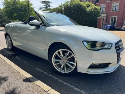Used Audi A3 Cabriolet Sport 150 HP (110 kW) 2014 White Cabriolet