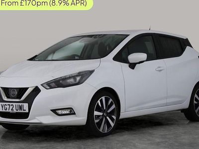 White Used 2022 Nissan Micra Tekna Hatchback | £12,266 (Fair price)
