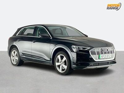 Black Used 2021 Audi e-tron SUV | £16,495 (Good price)