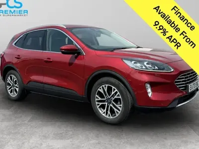 Used Ford Kuga Titanium 120 HP (88 kW) 2020 Red SUV
