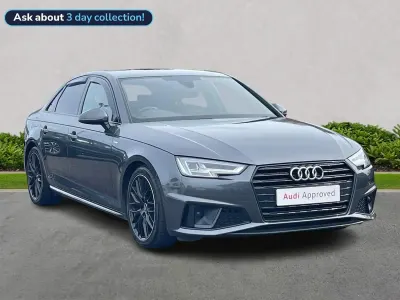 Używany Audi A4 Black Edition 147 KM (108 kW) 2019 Szary Sedan/Limuzyna