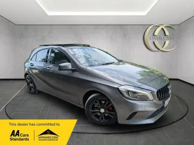 Used Mercedes A160 Premium Plus 102 HP (75 kW) 2016 Grey Hatchback