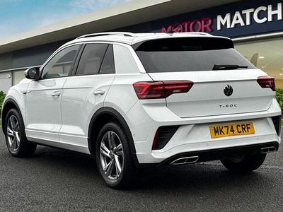 Used VW T-Roc R-line 2024 White SUV
