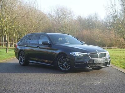 Black Used 2018 BMW 520 M Sport Estate | £13,990 (Fair price)
