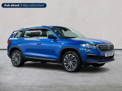 Second-hand Skoda Kodiaq SE L Executive 150 CP (110 kW) 2023 Albastru SUV