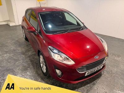 Red Used 2018 Ford Fiesta Titanium Hatchback | £6,690 (Fair price)