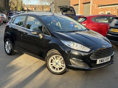 Used Ford Fiesta Zetec 100 HP (73 kW) 2015 Black Hatchback