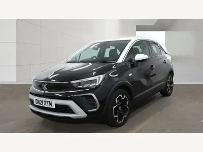 Used Vauxhall Crossland SRi 130 HP (95 kW) 2021 Black SUV