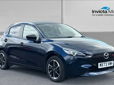 Used Mazda 2 Homura-Aka 116 HP (85 kW) 2023 Blue Hatchback