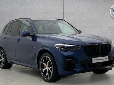 Used BMW X5 M Sport 282 HP (207 kW) 2022 Blue SUV