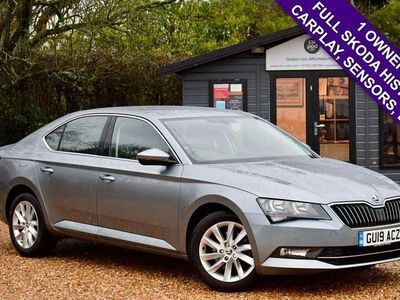 Used Skoda Superb SE 150 HP (110 kW) 2019 Grey Hatchback