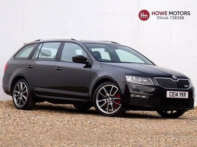 Black Used 2014 Skoda Octavia vRS Estate | £15,995 (A bit pricey)
