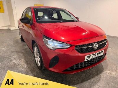 Used Vauxhall Corsa 75 HP (55 kW) 2020 Red Hatchback