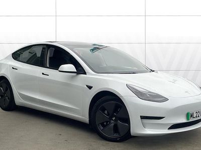 Used Tesla Model 3 Long Range AWD 258 kW (351 HP) 2022 White Sedan