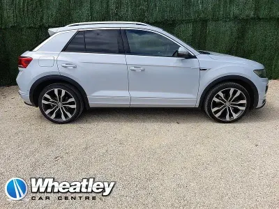 Begagnad VW T-Roc R-line 190 HK (139 kW) 2019 Silver SUV