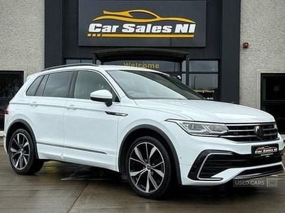 Used VW Tiguan R-line 150 HP (110 kW) 2022 White SUV