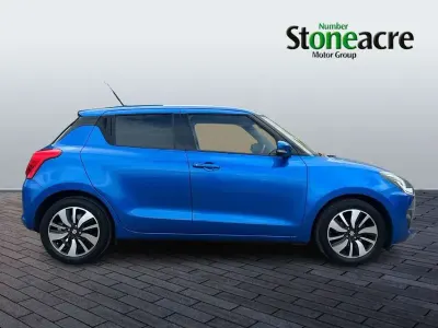 Used Suzuki Swift SZ5 111 HP (81 kW) 2018 Blue Hatchback