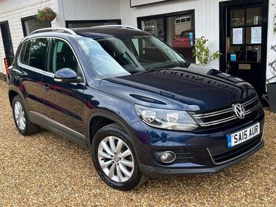 Blue Used 2015 VW Tiguan Match SUV | £8,499 (Fair price)