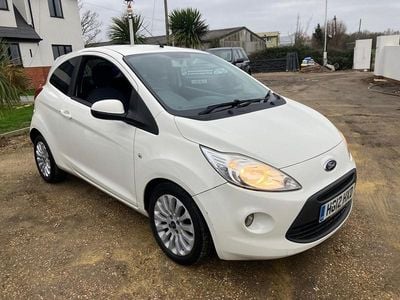 Used Ford Ka Zetec 2012 White Hatchback