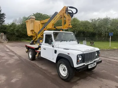 Used Land Rover Defender 122 HP (89 kW) 2013 White Cabriolet