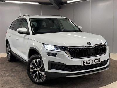 White Used 2023 Skoda Kodiaq SE Drive SUV | £27,965 (Good price)