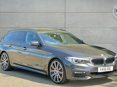 Used BMW 540 M Sport 335 HP (246 kW) 2018 Grey Estate