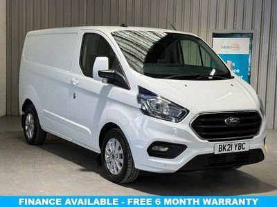 White Used 2021 Ford Transit Custom Limited Van | £16,985 (Fair price)