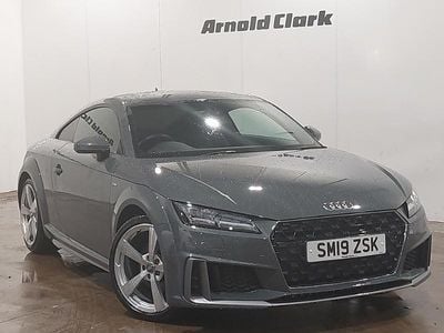 Used Audi TT Black Edition 197 HP (144 kW) 2019 Grey Coupe