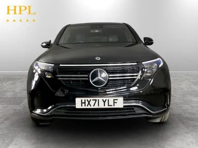 Used Mercedes EQC400 AMG line 300 kW (408 HP) 2021 Black SUV