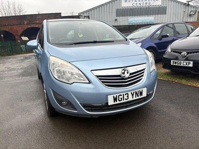 Used Vauxhall Meriva 120 HP (88 kW) 2013 Blue MPV