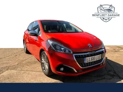 Used Peugeot 208 Allure 2016 Orange Hatchback