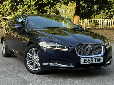 Used Jaguar XF Luxury 2014 Blue Estate
