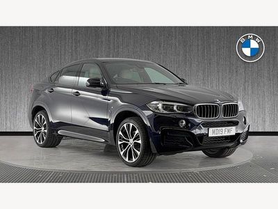 Black Used 2019 BMW X6 M Sport SUV | £27,999 (Fair price)