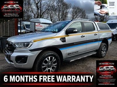 Begagnad Ford Ranger Wildtrack 2023 Silver Pickup