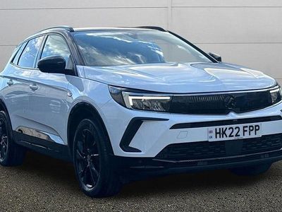 Used Vauxhall Grandland X GS Line 131 HP (96 kW) 2022 White SUV