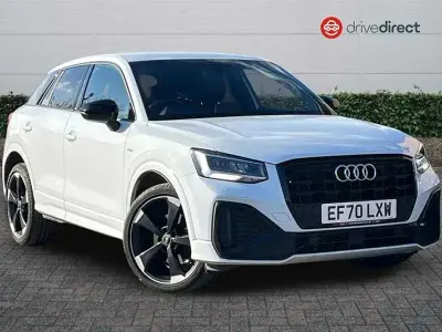 Used Audi Q2 Black Edition 150 HP (110 kW) 2021 White SUV